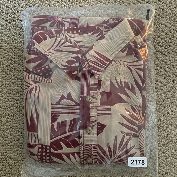 ONO & Company Aloha Hawaiian Tropical Floral Collared Shirt Men XL - Picture 5 of 5